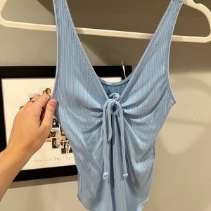 Abercrombie blue bodysuit